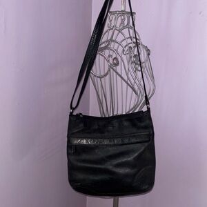 Jack George Hobo Crossbody Pebbled Leather - immaculate leather